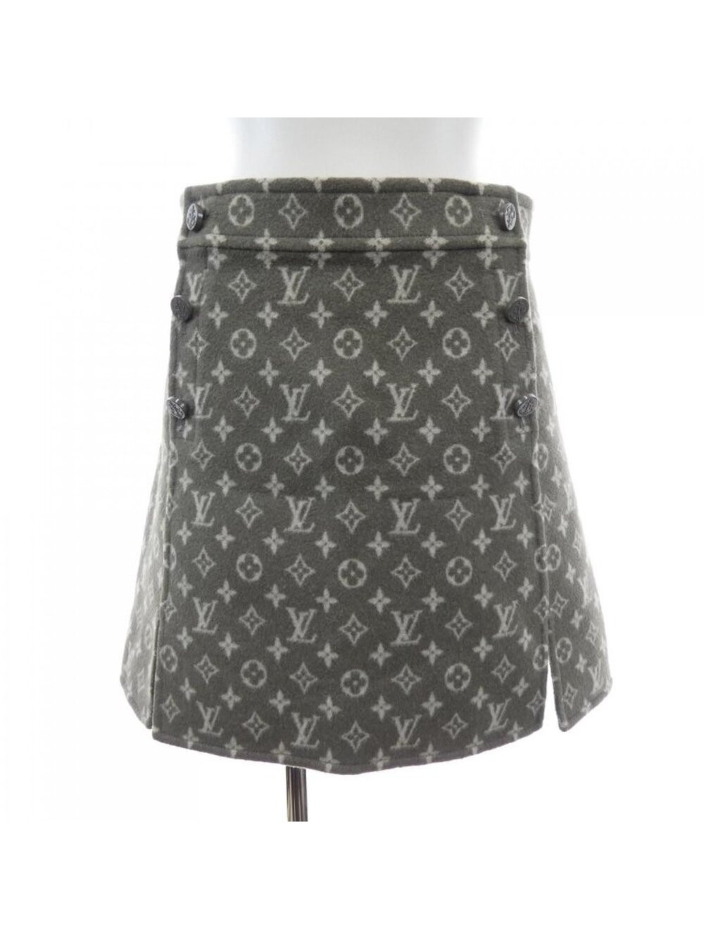 Louis Vuitton Skirt Gray